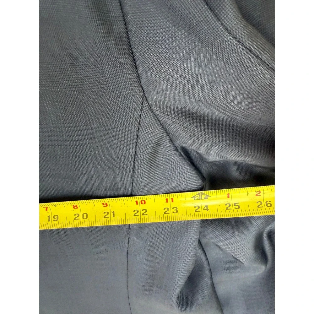 Joseph Abboud Loro Piana Super 120s Wool Blazer Navy Blue 50R Sport Coat 2449/2F